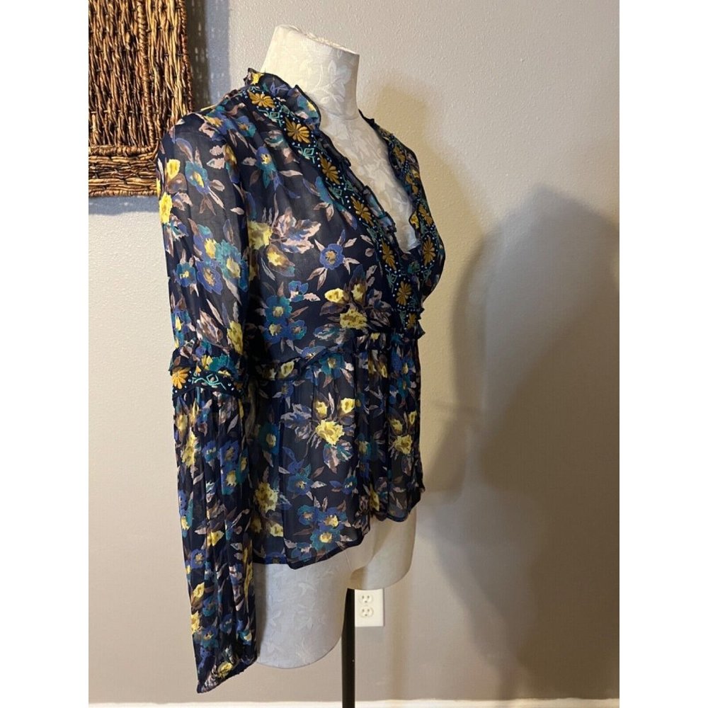 Meadow Rue Anthropologie Top S Small - Picture 5 of 9